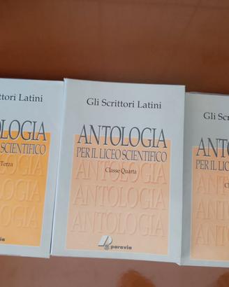 Antologia gli scrittori latini vol 1 2 e 3 per lo