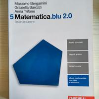 Libro : 5 Matematica.blu 2.0 Zanichelli - Liceo