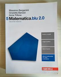 Libro : 5 Matematica.blu 2.0 Zanichelli - Liceo