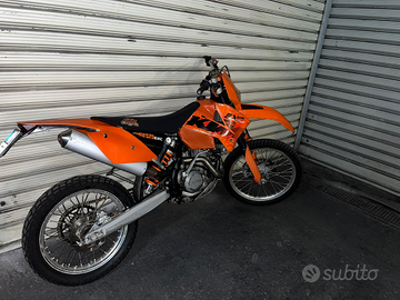 Ktm 525 exc 2006 doppia omologazione motard