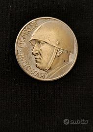 Moneta antica Benito Mussolini 