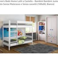 Letto a castello bambini 180 cm