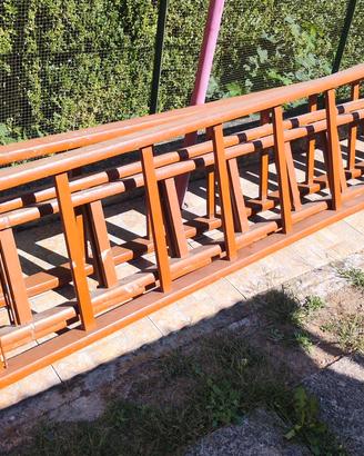 Scala in legno componibile 12 m ex Enel 