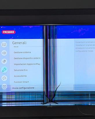 TV SAMSUNG OLED 55 POLLICI SCHERMO DANNEGGIATO