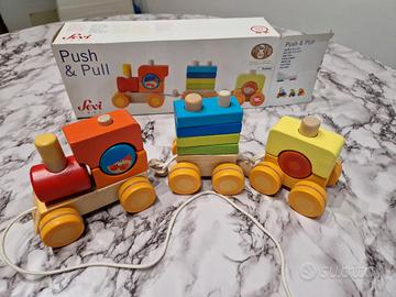 Trenino in legno Sevi