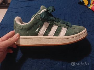 adidas campus   36 5verde e bianca