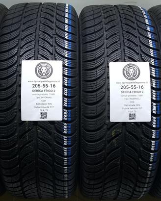 4 GOMME 205 55 16 DEBICA A75991