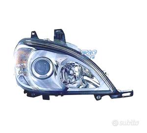 FARO DESTRO MERCEDES ML W163 01-05 CROMATO