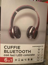 Cuffie bluetooth 6 in uno