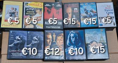 Vhs box ex-noleggio e cofanetti 
