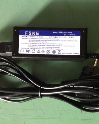 Alimentatore pc portatile 19v