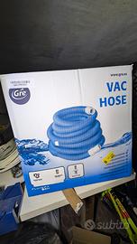 Tubo puliscifondo piscina 12 mt