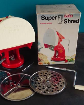 Tagliaverdure e grattugia  "Super Shred 2000"