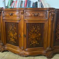 Mobili stile Luigi XV intarsiati