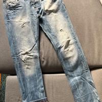 Jeans uomo Alcott taglia 48 – Risvoltino quadretto