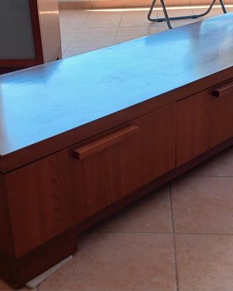 Mobile porta tv e credenza Calligaris ciliegio