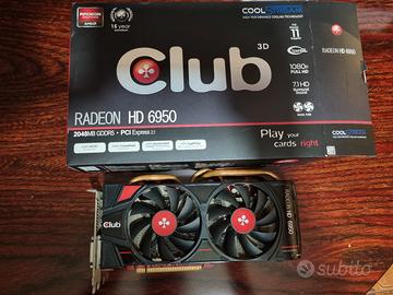 scheda video amd radeon hd 6950