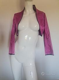 coprispalle bolero Gioacchino rinascimento viola 