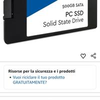 Ssd Western Digital blu  500gb