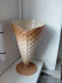 Bicchieri vetro "cono gelato"