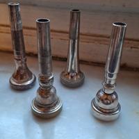 set di 4 bocchini per tromba