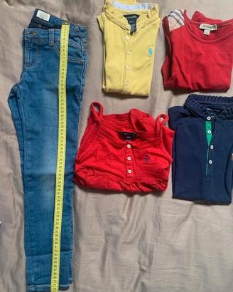 VESTITI  BURBERRY  RALPH LAUREN  ARMANI 6-8 ANNI