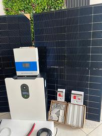 kit 8kw fotovoltaico 11kw inverter 15kw accumulo 