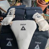 Parastinchi, conchiglia e guantini 