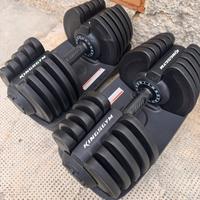 Coppia Manubri Regolabili Kingsgym come nuovi