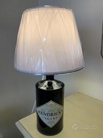 lampada bottiglia gin hendrick’s  da 1 litro