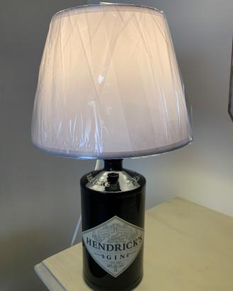 lampada bottiglia gin hendrick’s  da 1 litro