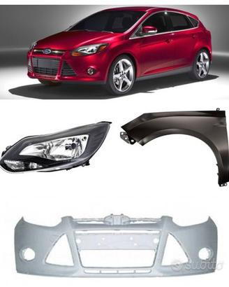 Ford Focus frontale cofano fanale paraurti 11>14