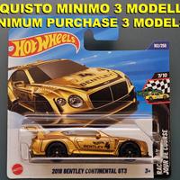 Hot Wheels Bentley Continental GT3 2018