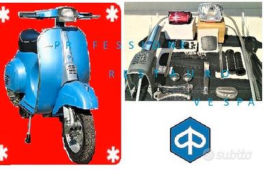 KIT RICAMBI Nuovi VESPA 50 SPECIAL Faro quadrato