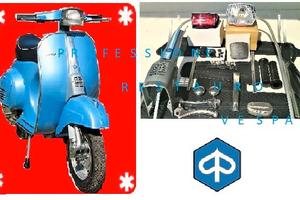 KIT RICAMBI Nuovi VESPA 50 SPECIAL Faro quadrato