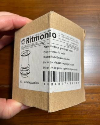Ritmonio piletta per lavabo. Diametrotrentacinque