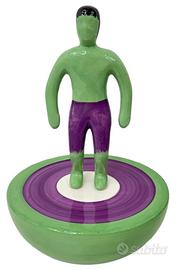 Scultura Subbuteo Gigante Hulk Firmato Stefano Puz