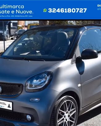 Smart ForTwo BRABUS 109cv Cabrio GRIGIO OPACO NAVI