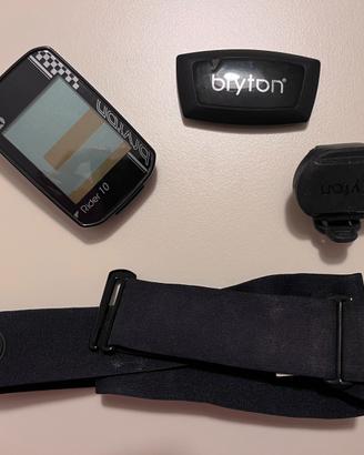 Kit Bryton Rider 10: ciclocomputer+cardio+velocità