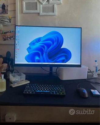PC DA GAMING GEFORCE MSI 4080 Monitor 240 Hz 2K