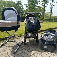 Trio Inglesina City completo di accessori