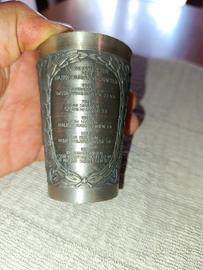 Rarissimo boccale finale Europeo 1960