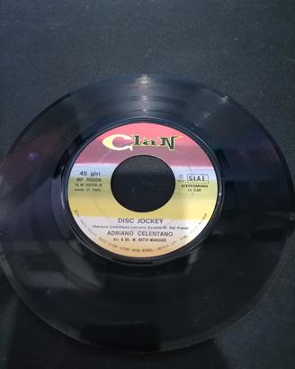45 giri celentano disc jockey / prisencolinen
