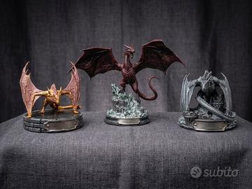 Miniature Draghi ispirati ad House of the Dragon