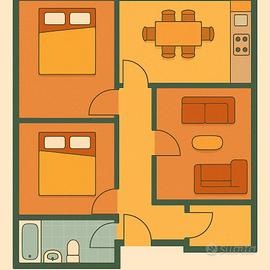 Camera singola SPESE INCLUSE / SAN GIOVANNI