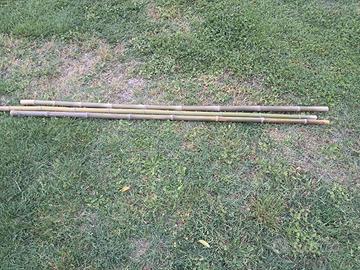 Canne di bambu`per orto e giardinaggio mt. 2