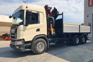 SCANIA G450 EURO 6 CON GRU FASSI F315 NUOVA