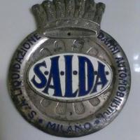 Placca auto moto vespa storica