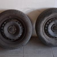 cerchi ferro 15'' vw seat 