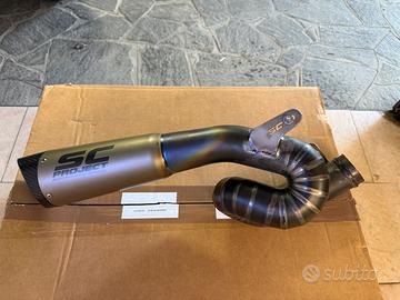 Scarico moto SC PER MV AGUSTA F3,BUTALE,DRAGSTER.